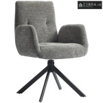 Tapecirana fotelja, naglasna stolica, moderan dizajn, okretna, do 120