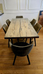 Unikatni blagovaonski stol + 6 stolica 2000€