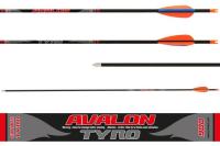 Avalon Tyro karbonska strijela s vrhom ID 4.2 / spine 900 / 29" / 2" v