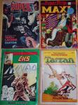 Lot od 4 stripa: Super Strip, Maxi, Ninja, Tarzan - cijena za sve