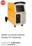 Aparat za varenje,zavarivanje Varstroj Varmig 191 Supermig