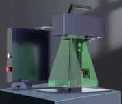 LASER UV za graviranje na sve metal, plastika papir staklo bez crnila