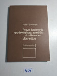 Simonetti, Petar - Pravo korištenja građevinskog zemljišta u društv...