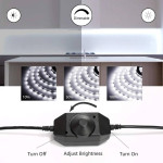 10m Set bel 6000K LED trak IP20 + zatemnilnik