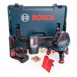 Aku Linijski Laser Bosch GLL 3-50 4×1,5 AA + LR2 + Kofer L-boxx