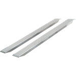 Aluminijske ravne rampe | nosivost para 1000 kg | 2500 x 260 mm | 2 ko
