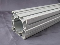 Aluminijski profil 100x100 mm dužina 850 mm komada 1 cnc