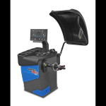 Balansirka za kotače 10"–24" s automatskim mjerenjem, sonarom i lasers