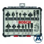 Bosch Set Glodala Mješoviti prihvat od 6mm 15/1