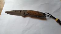 Buffalo River 3.2 "Doc nož s drvenim kućištem
