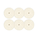 DREMEL 414 Ploča za poliranje 13mm,6kom - 2615041432