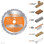 EVOLUTION LIST PILE 165 mm multi-material 18T
