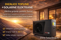 Grijanje bazena dizalica topline HTW 7-19kW Najniže cijene