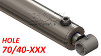 hidraulični cilindar 70/40 HOLE radni hod od 100 do 1000mm