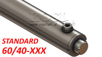 hidraulični cilinder 60/40 STANDARD hod od 100 do 1000mm