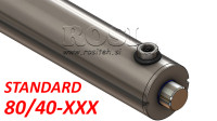 hidraulični cilindar 80/40 STANDARD hod od 100 do 1000mm