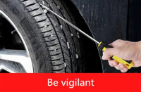 Izvlakač za kamen iz auto guma, PROFI poluga 320mm sa šiljcima