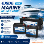 Akumulatori DUAL 130Ah AGM baterije MARINE SOLAR KAMPICE