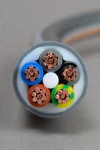 NYM-J 5x10 mm² siv kabel – prodajem po metru