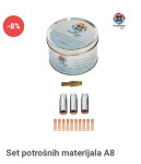 Proinstal set potrošnih dijelova za zavarivanje A15 AKCIJA