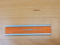 Šablona za tehničko pismo 0.25 cm