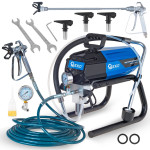 Set 1000W razpršilec barve airless 13m hidrodinamična lakirna enota 21