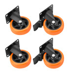 Set okretnih kotača 100 mm 500 kg 4 kom