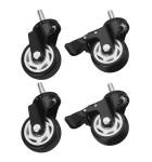 Set okretnih kotačića 75 mm 460 kg 4 kom