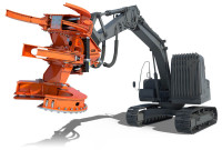 ŠKARE ZA BAGER "WOODCRACKER"  C450