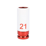 Udarni nasadni ključ za aluminijske felge, 1/2" 21 mm