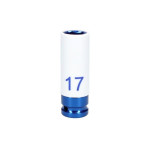 Udarni nasadni ključ za aluminijske felge 17 mm 1/2"