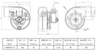 Ventilatori centrifugalni sred. pritiska za hlađenje i provjetravanje