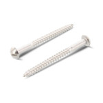 Vijak za drvo sa poluokruglom glavom i urezom, DIN 96 A2