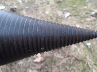 Cijepač za drva svrdlo