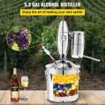 Destilator alkohola - automatski 20, 30, 50, 70 L, PRILIKA;NOVO