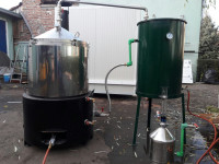 Destilerija za eterična ulja 150 litara IZOLIRANA !!