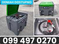 DIESEL SPREMNIK 430 L - MOBILNI - ODMAH DOSTUPAN - ZAGREB, HRVATSKA