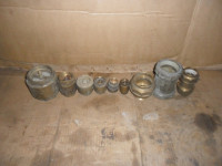 Nepovratni ventili za vodu i MS alkaten spojnice i usisna korpa