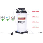 Vakuumska pumpa 9,5 litara sa 4 sonde KS Tools