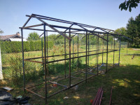 Željezni čardak kukuruzana 6x2x1.2 m