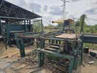 Linija za rezanje i cijepanje drva za ogrjev