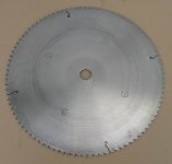 Kružna pila testera žaga za aluminium ALU PVC i drvo 420mm okrnjuta