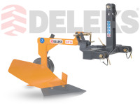 40 cm jednostruki plug za mali traktor (min. 12KS) / Deleks DP16