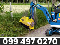 MALČER ZA MINI BAGER OD 2 DO 6 TONA 60, 80, 104cm ČEKIĆ ILI NOŽ ZAGREB