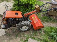 Motokultivator Goldoni 14 ks, dizel, kao novi Lombardini