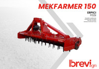 **AKCIJA**ROTODRLJAČA BREVIGLIERI P15R (MEK150) –2,50m – PACKER VALJAK