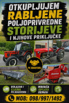 Odkupljujem  rabljene poljoprivrede strojeve