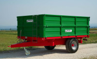 Kiper prikolica Bicchi 6 tona - jednoosovinka