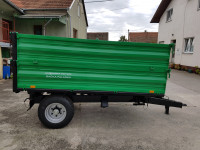 Prikolica MAJEVICA 4t - povišice - NOVA - akcija -40.900kn