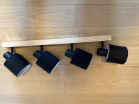 Eglo Reflektorska svjetiljka tekstil i drvo